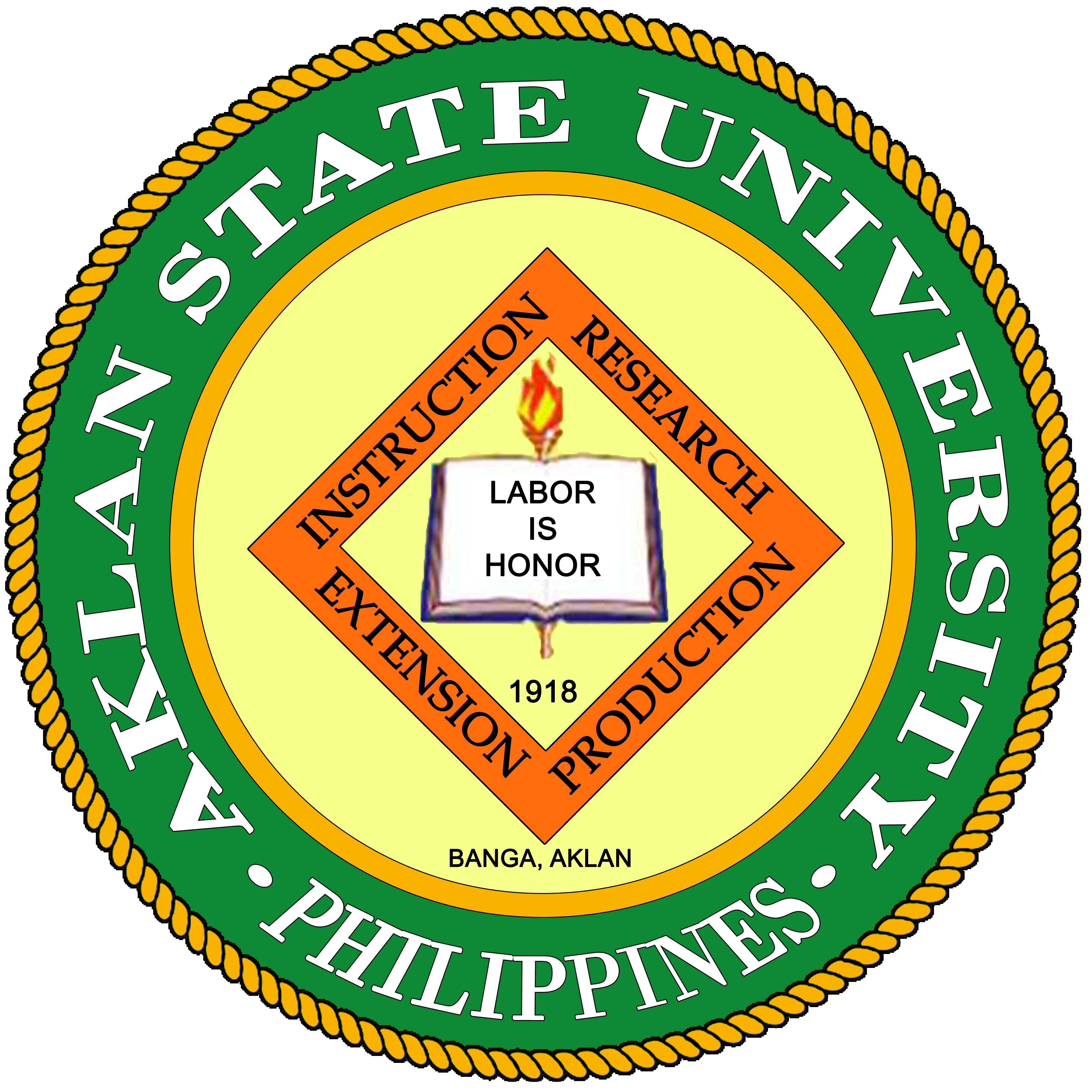Aklan State University Seal
